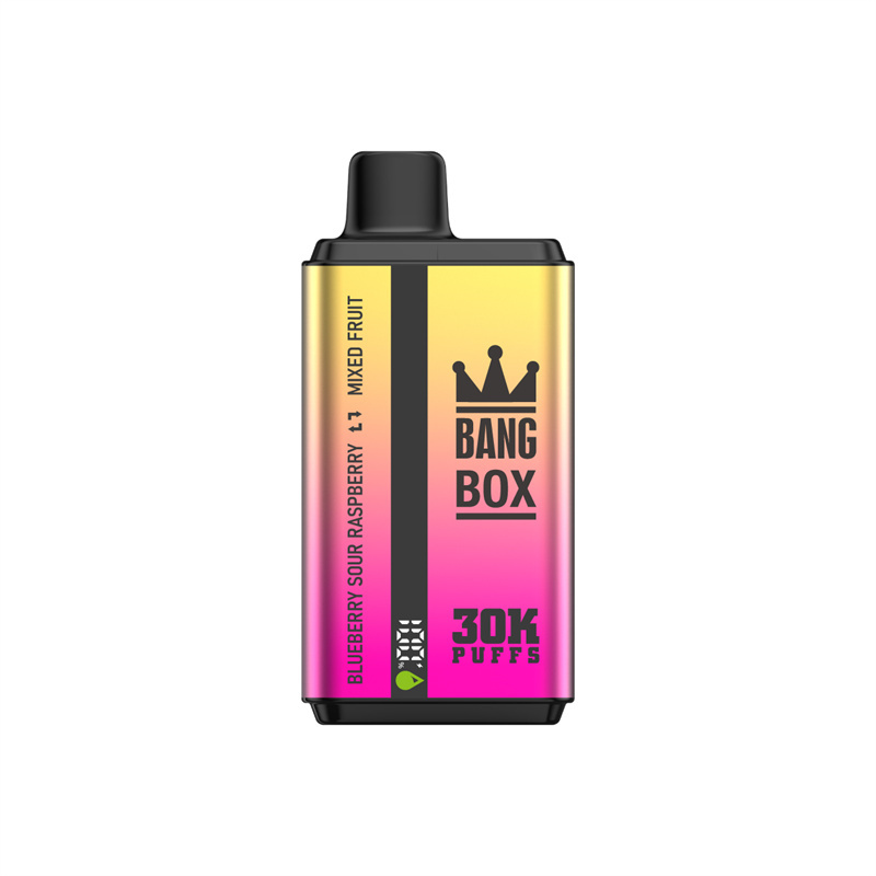 Puff 30k Bang Box 30000 Puffs Dual Flavors Smart Screen Wholesale Disposable Vape Electronic Cigarette Prefilled Pod