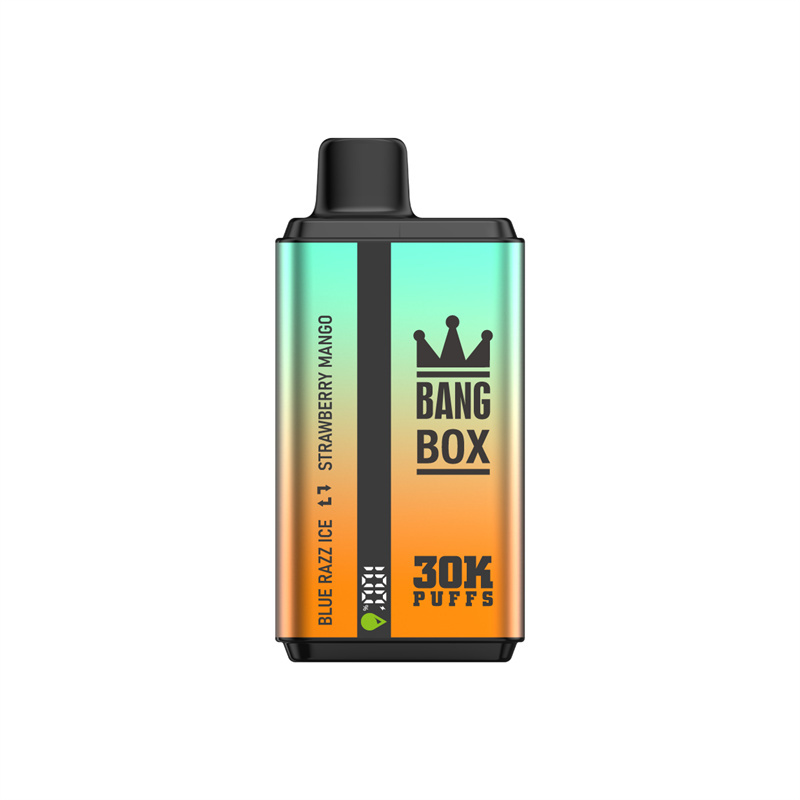 Puff 30k Bang Box 30000 Puffs Dual Flavors Smart Screen Wholesale Disposable Vape Electronic Cigarette Prefilled Pod