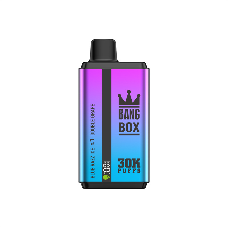 Puff 30k Bang Box 30000 Puffs Dual Flavors Smart Screen Wholesale Disposable Vape Electronic Cigarette Prefilled Pod