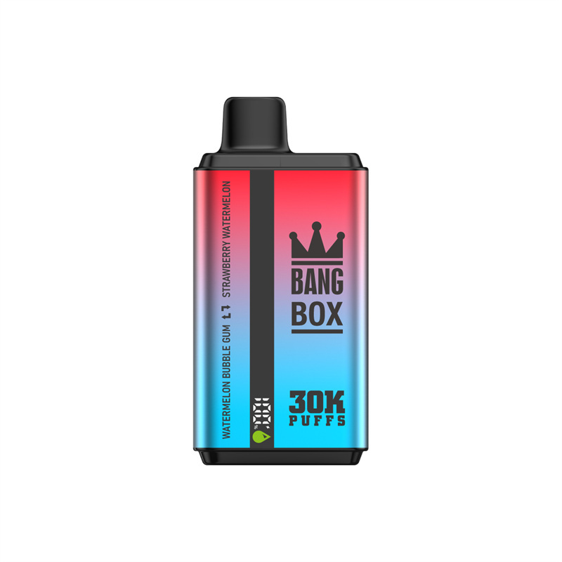 Puff 30k Bang Box 30000 Puffs Dual Flavors Smart Screen Wholesale Disposable Vape Electronic Cigarette Prefilled Pod