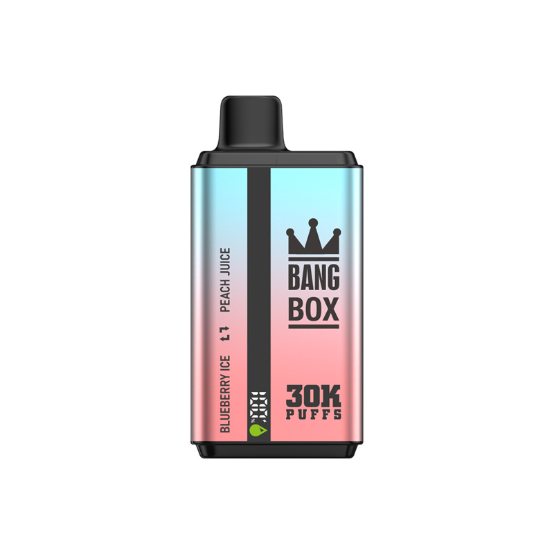Puff 30k Bang Box 30000 Puffs Dual Flavors Smart Screen Wholesale Disposable Vape Electronic Cigarette Prefilled Pod