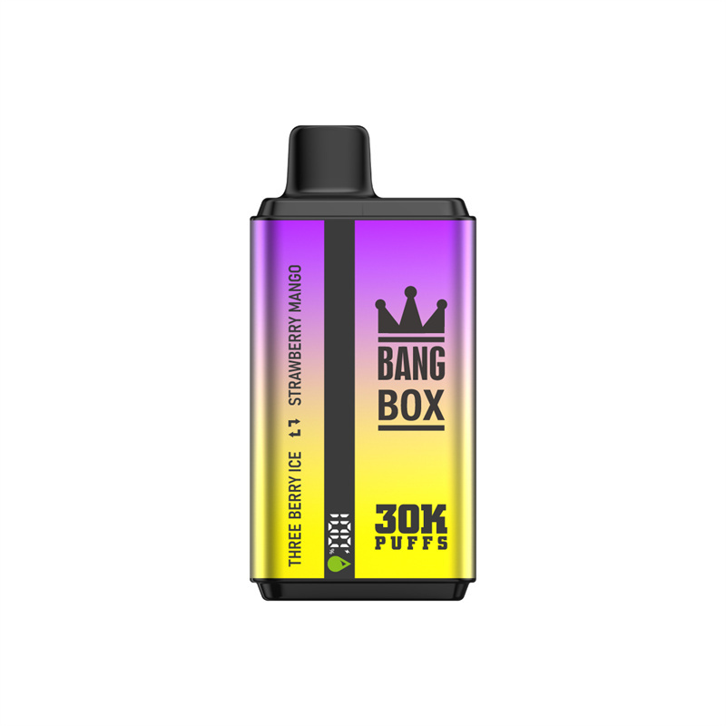 Puff 30k Bang Box 30000 Puffs Dual Flavors Smart Screen Wholesale Disposable Vape Electronic Cigarette Prefilled Pod