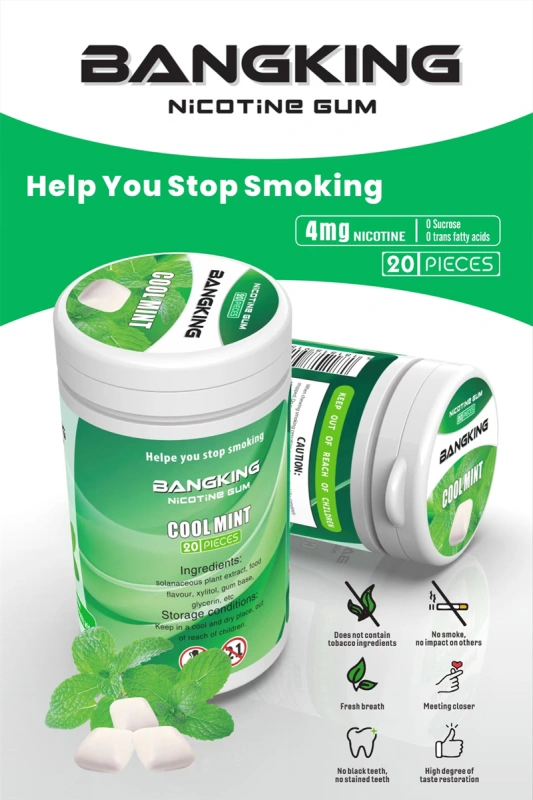 Bang King Nicotine Gum Wholesale Disposable Vape