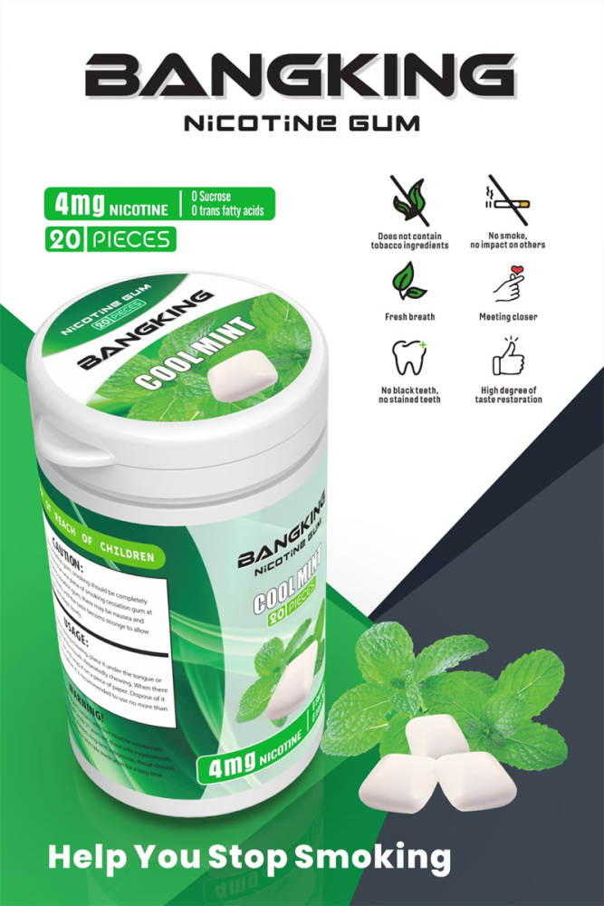 Bang King Nicotine Gum Wholesale Disposable Vape