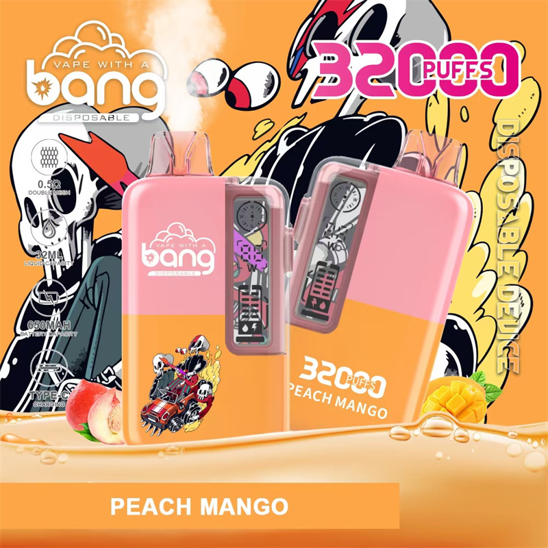 Puff 32k Bang 32000 Puffs Smart Screen Wholesale Disposable Vape E Cigarettes Prefilled Pod Double Mesh