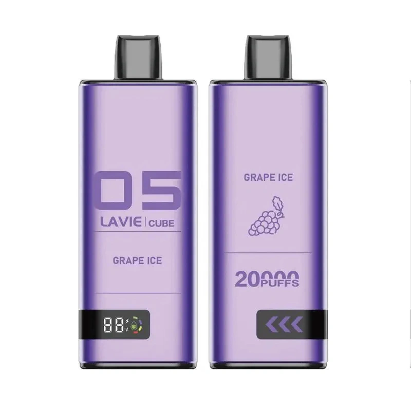 Puff 20k Lavie Cube 20000 Puffs Smart Screen Wholesale Disposable Vape Prefilled Pod