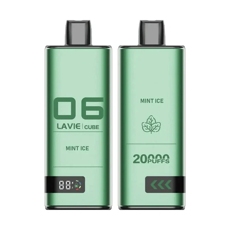 Puff 20k Lavie Cube 20000 Puffs Smart Screen Wholesale Disposable Vape Prefilled Pod
