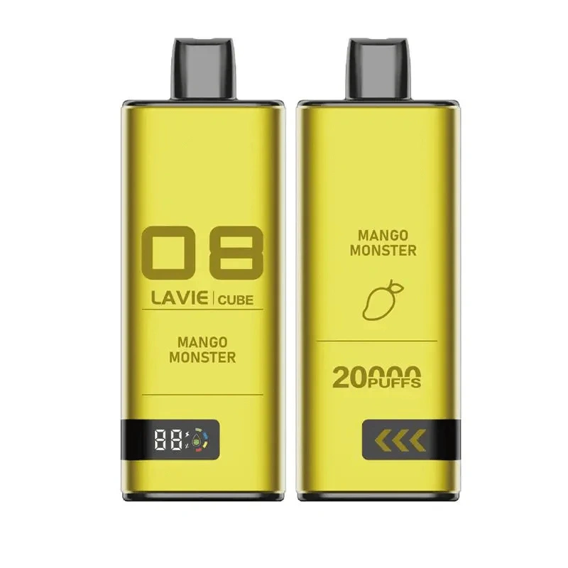 Puff 20k Lavie Cube 20000 Puffs Smart Screen Wholesale Disposable Vape Prefilled Pod