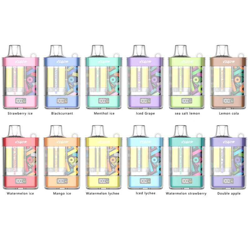 Puff 15k Lavie Vigor 15000 Puffs Smart Screen Wholesale Disposable Vape Replaced Cartridges