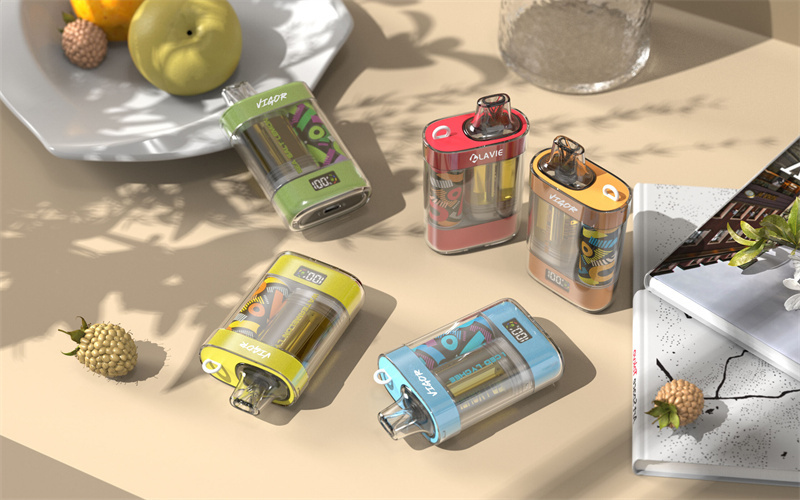 Puff 15k Lavie Vigor 15000 Puffs Smart Screen Wholesale Disposable Vape Replaced Cartridges