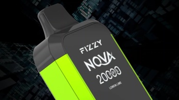Fizzy Nova 20000 Puffs LCD Screen EU Warehouse Wholesale Disposable Vape Puff 20k E Cigarettes Double Mode Dual Mesh Coil