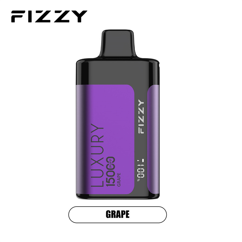 Fizzy Luxury 15000 Puffs LED Screen EU Warehouse Wholesale Disposable Vape Puff 15k E Cigarettes Airflow Adjustable