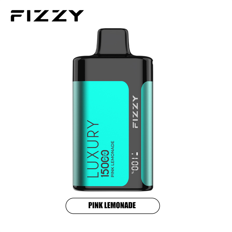 Fizzy Luxury 15000 Puffs LED Screen EU Warehouse Wholesale Disposable Vape Puff 15k E Cigarettes Airflow Adjustable