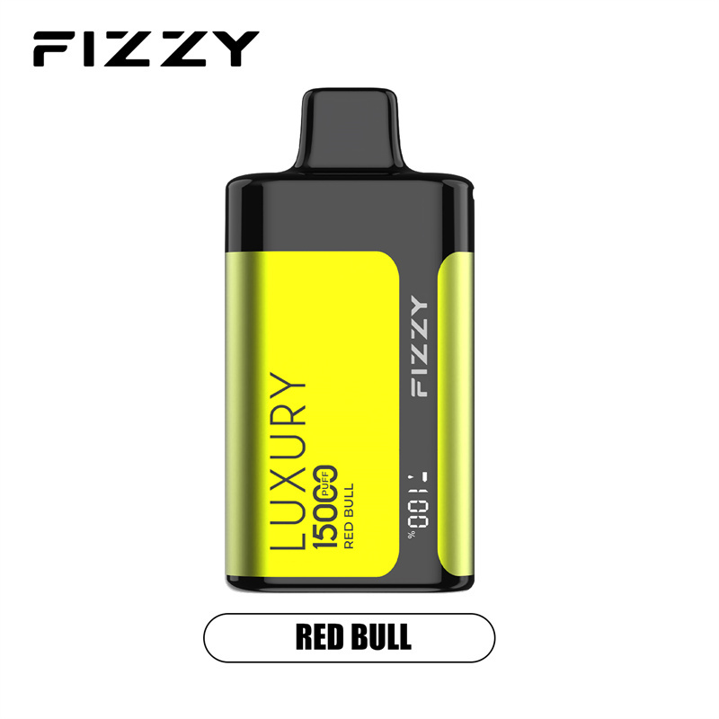 Fizzy Luxury 15000 Puffs LED Screen EU Warehouse Wholesale Disposable Vape Puff 15k E Cigarettes Airflow Adjustable