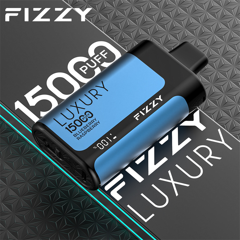Fizzy Luxury 15000 Puffs LED Screen EU Warehouse Wholesale Disposable Vape Puff 15k E Cigarettes Airflow Adjustable