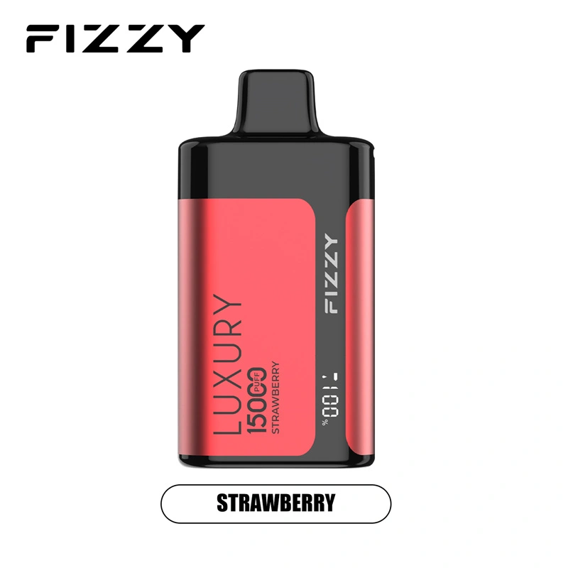 Fizzy Luxury 15000 Puffs LED Screen EU Warehouse Wholesale Disposable Vape Puff 15k E Cigarettes Airflow Adjustable