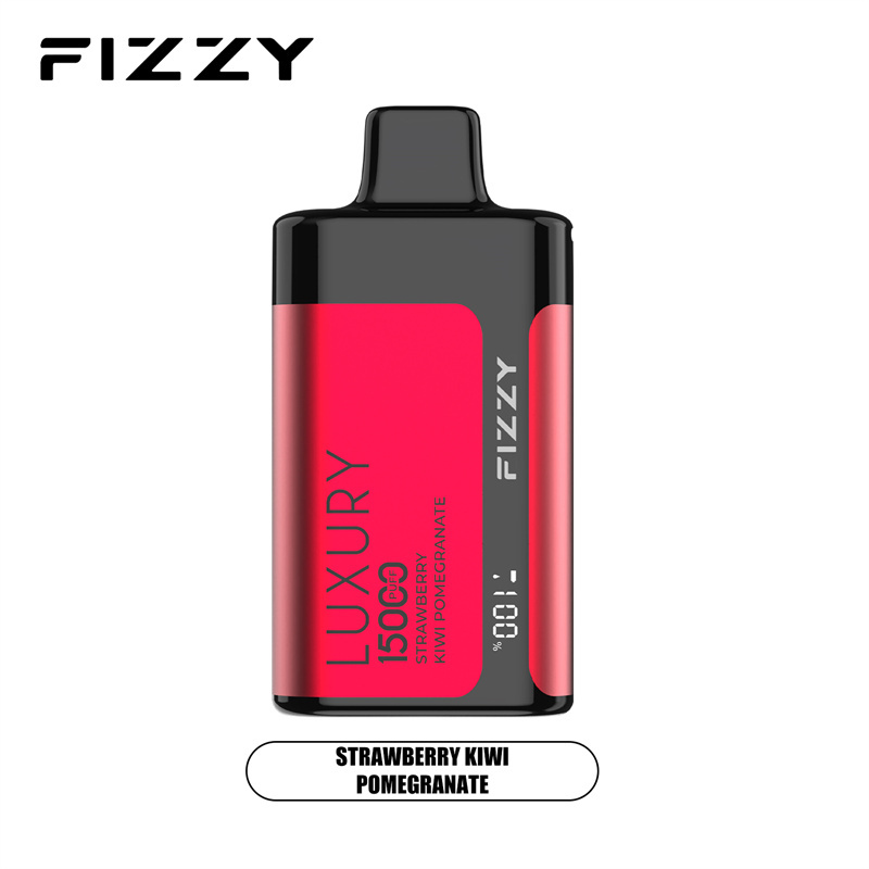 Fizzy Luxury 15000 Puffs LED Screen EU Warehouse Wholesale Disposable Vape Puff 15k E Cigarettes Airflow Adjustable