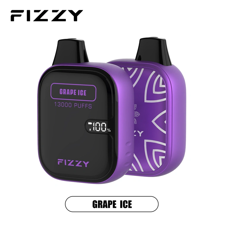 Fizzy Boom 13000 Puffs LED Screen EU Warehouse Wholesale Disposable Vape Puff 13k E Cigarettes