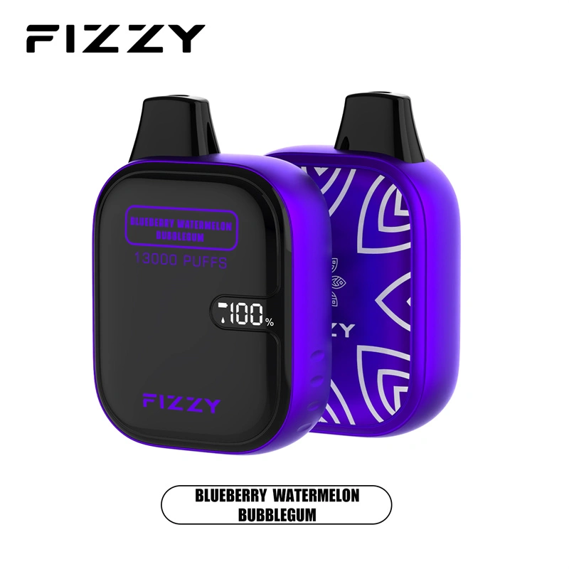 Fizzy Boom 13000 Puffs LED Screen EU Warehouse Wholesale Disposable Vape Puff 13k E Cigarettes