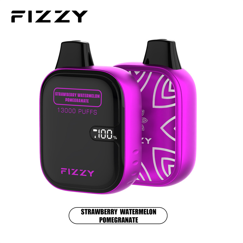Fizzy Boom 13000 Puffs LED Screen EU Warehouse Wholesale Disposable Vape Puff 13k E Cigarettes