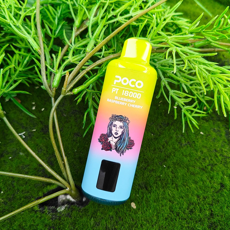 Poco PT 18000 Puffs Digital Screen Wholesale Disposable Vape EU Warehouse Pod Puff 18k Minimum Order 50pcs