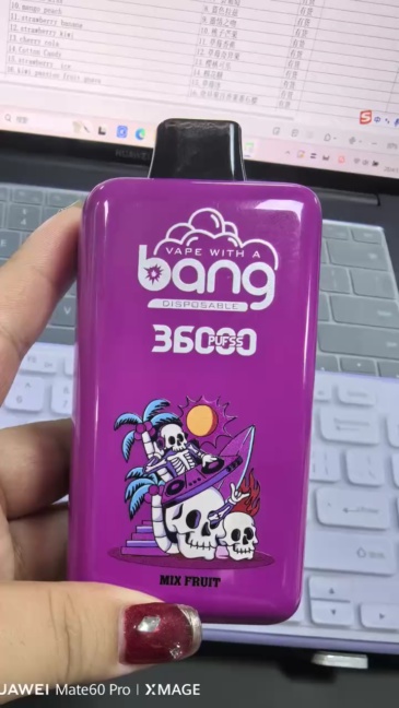 Bang 36000 Puffs Smart Full Screen Wholesale Disposable Vape Puff 36k Prefilled Pod