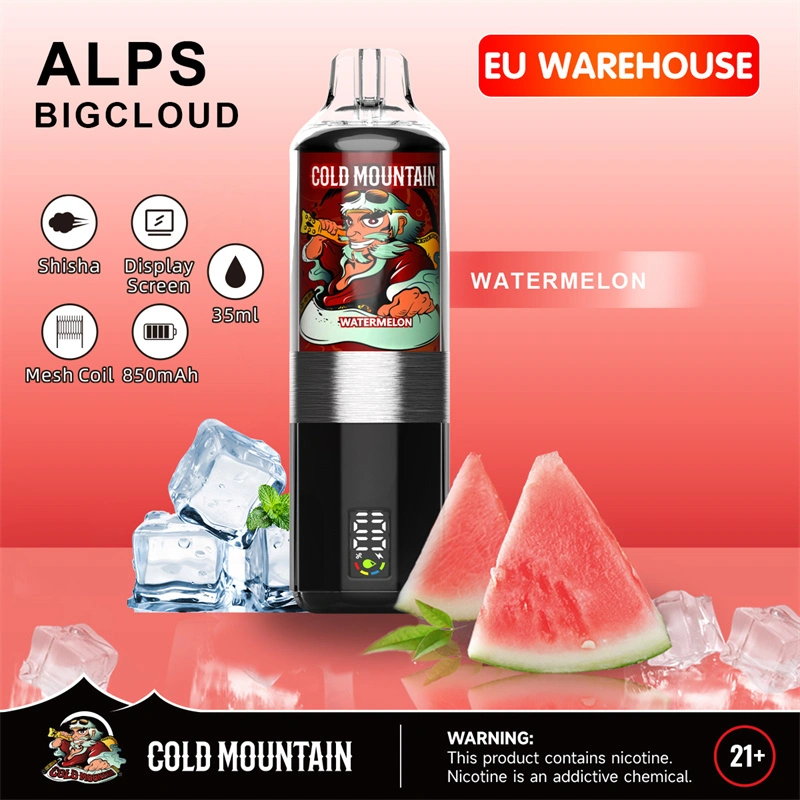 Feemo Cold Mountain 30000 Puffs Alps Smart Screen Display Puff 30k Wholesale Disposable Vape EU Warehouse Electronic Cigarette DTL Shisha Flavors
