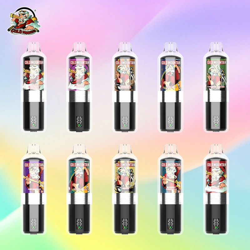 Cold Mountain 30000 Puffs Alps Smart Screen Display Puff 30k Wholesale Disposable Vape EU Warehouse Electronic Cigarette DTL Shisha Flavors
