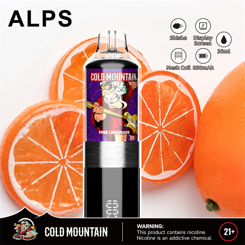 Feemo Cold Mountain 30000 Puffs Alps Smart Screen Display Puff 30k Wholesale Disposable Vape EU Warehouse Electronic Cigarette DTL Shisha Flavors