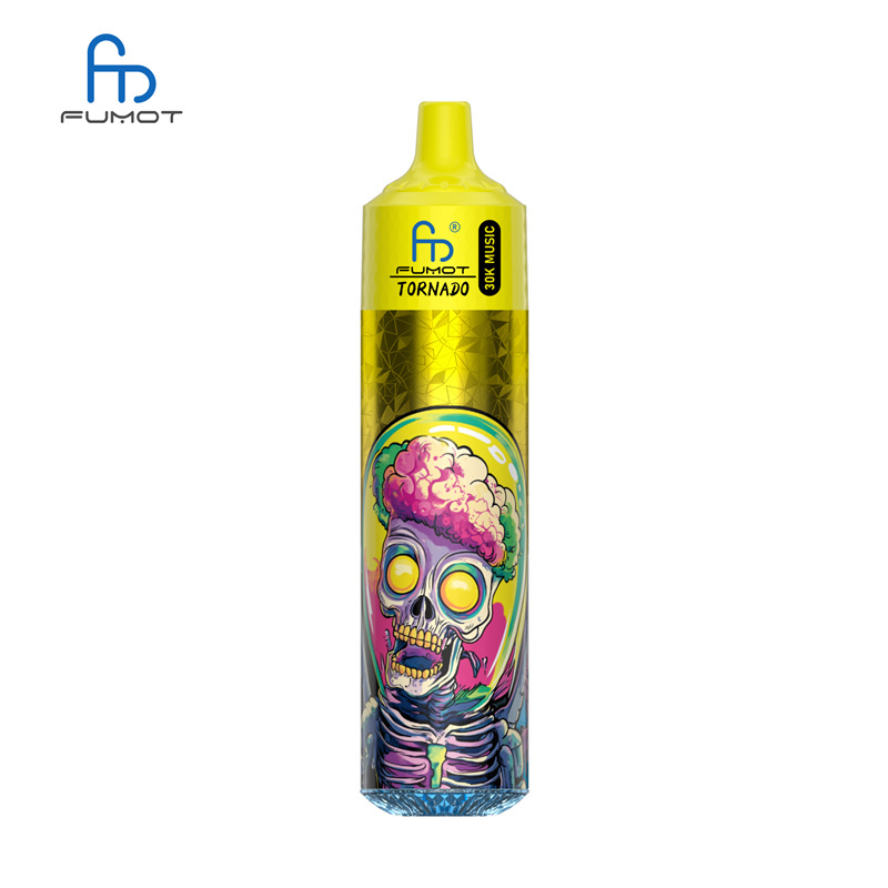 Fumot Randm Tornado 30000 Puffs Music Wholesale Disposable Vape Puff 30k Electronic Cigarette LED Light