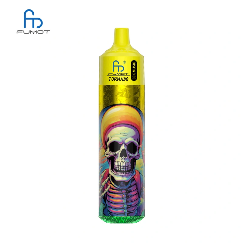 Fumot Randm Tornado 30000 Puffs Music Wholesale Disposable Vape Puff 30k Electronic Cigarette LED Light