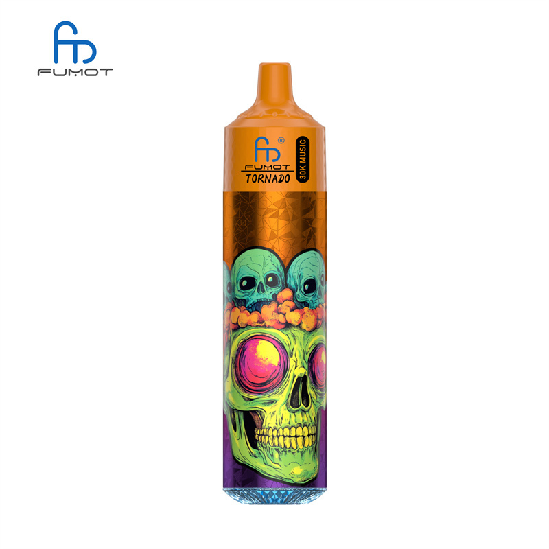 Fumot Randm Tornado 30000 Puffs Music Wholesale Disposable Vape Puff 30k Electronic Cigarette LED Light