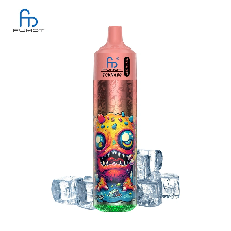 Fumot Randm Tornado 30000 Puffs Music Wholesale Disposable Vape Puff 30k Electronic Cigarette LED Light