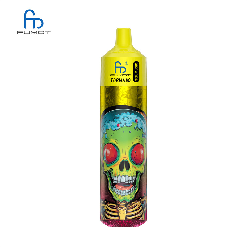 Fumot Randm Tornado 30000 Puffs Music Wholesale Disposable Vape Puff 30k Electronic Cigarette LED Light