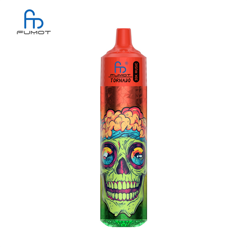 Fumot Randm Tornado 30000 Puffs Music Wholesale Disposable Vape Puff 30k Electronic Cigarette LED Light