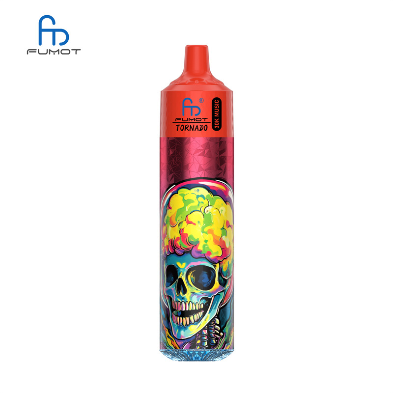 Fumot Randm Tornado 30000 Puffs Music Wholesale Disposable Vape Puff 30k Electronic Cigarette LED Light