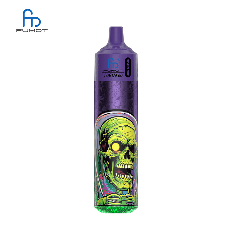 Fumot Randm Tornado 30000 Puffs Music Wholesale Disposable Vape Puff 30k Electronic Cigarette LED Light