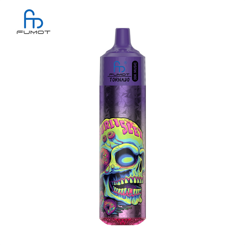 Fumot Randm Tornado 30000 Puffs Music Wholesale Disposable Vape Puff 30k Electronic Cigarette LED Light