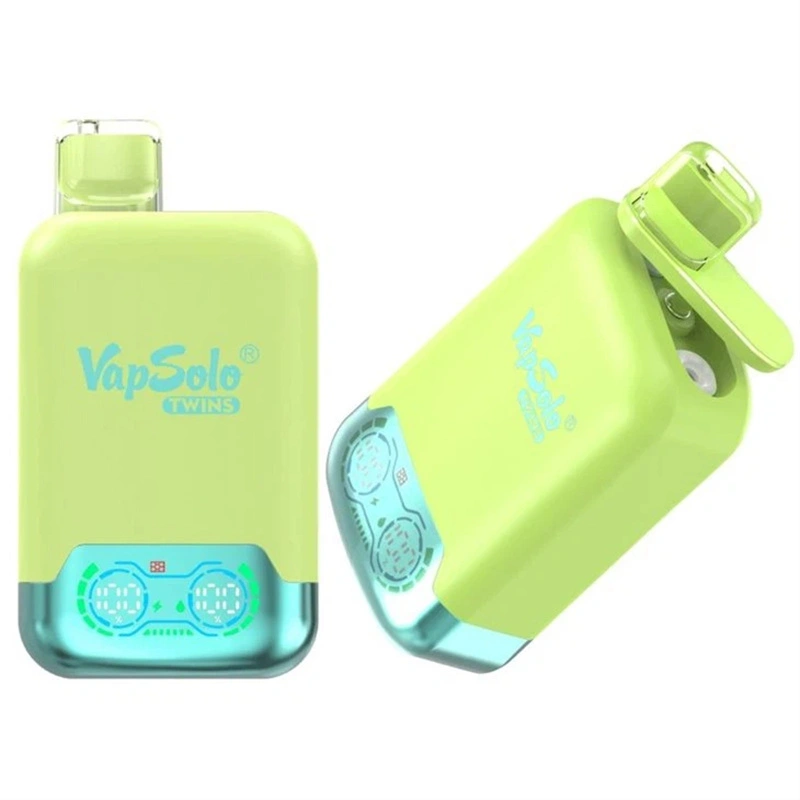 Vapsolo Twins 20000 Puffs Dual Flavors Smart Screen Wholesale Disposable Vape Puff 20k Electronic Cigarette Dual Tank