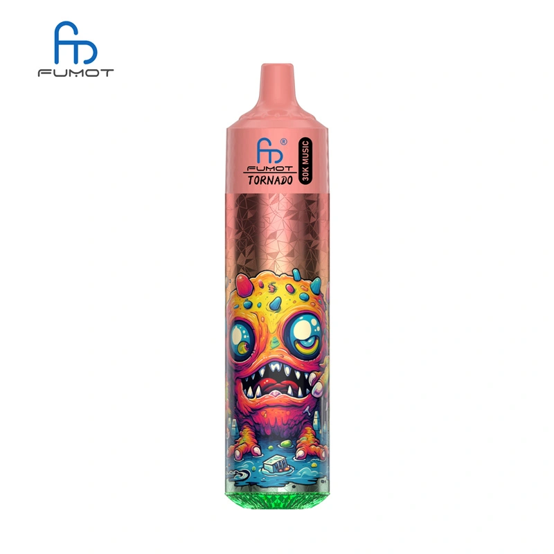 Fumot Randm Tornado 30000 Puffs Music Wholesale Disposable Vape Puff 30k Electronic Cigarette LED Light