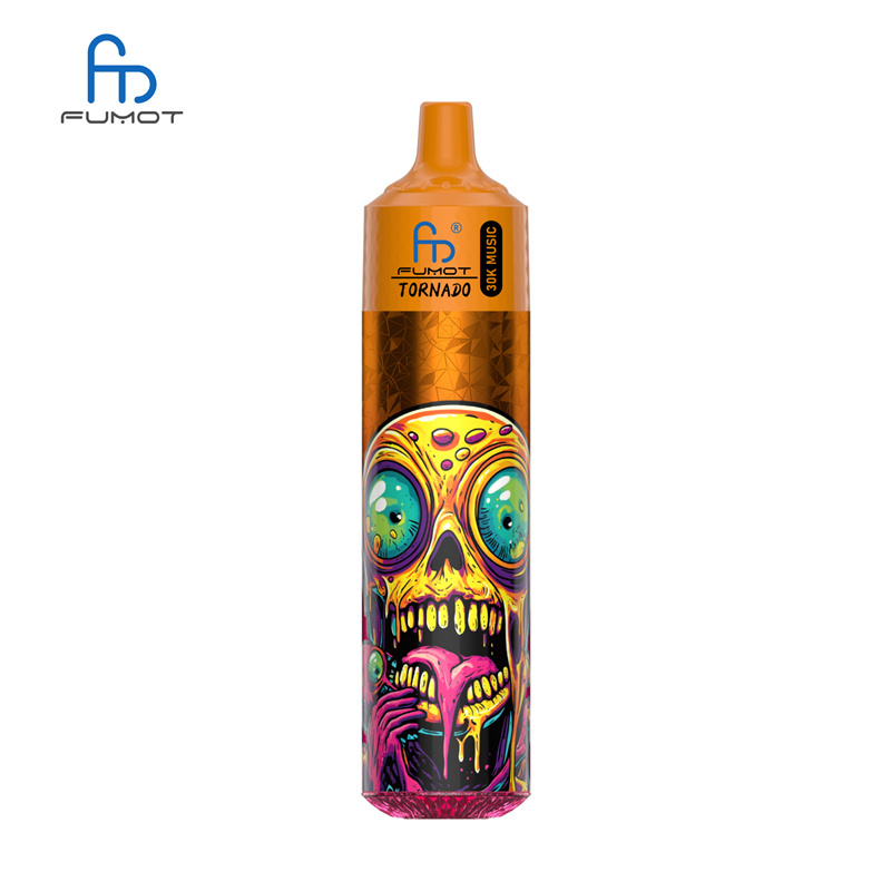 Fumot Randm Tornado 30000 Puffs Music Wholesale Disposable Vape Puff 30k Electronic Cigarette LED Light