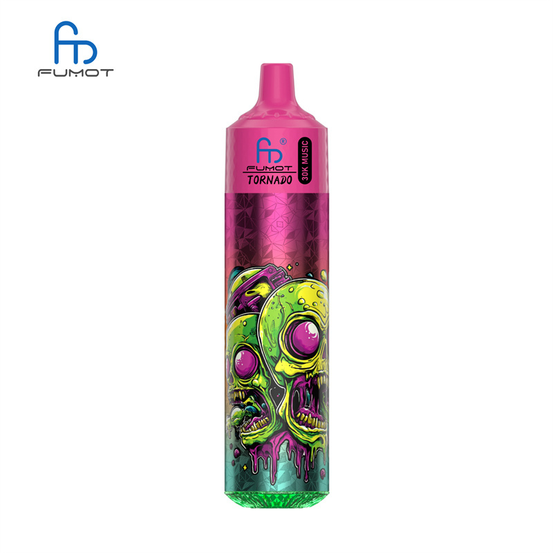 Fumot Randm Tornado 30000 Puffs Music Wholesale Disposable Vape Puff 30k Electronic Cigarette LED Light