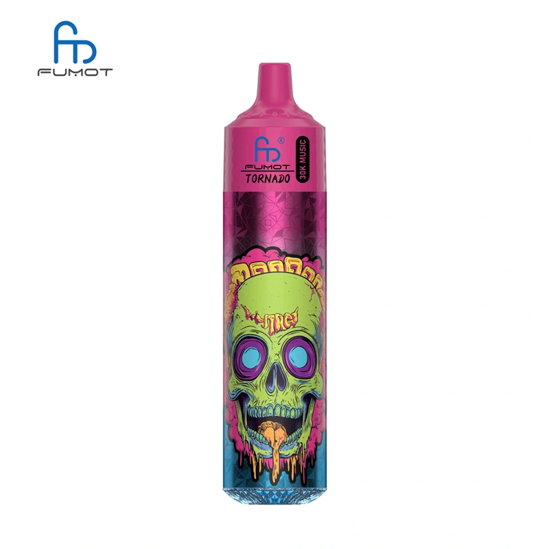 Fumot Randm Tornado 30000 Puffs Music Wholesale Disposable Vape Puff 30k Electronic Cigarette LED Light