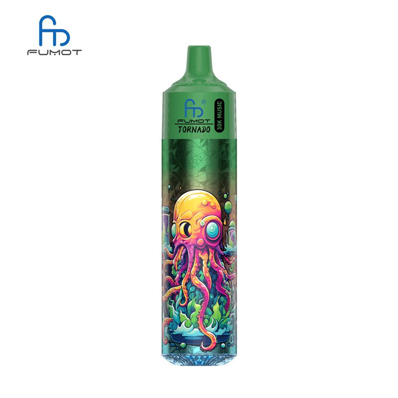 Fumot Randm Tornado 30000 Puffs Music Wholesale Disposable Vape Puff 30k Electronic Cigarette LED Light