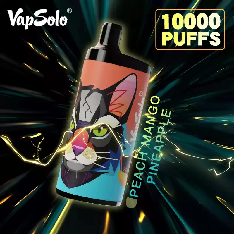 EU Warehouse Vapsolo King 10000 Puffs Disposable Vape Puff 10k Wholesale E Cigarette Adjustable Airflow