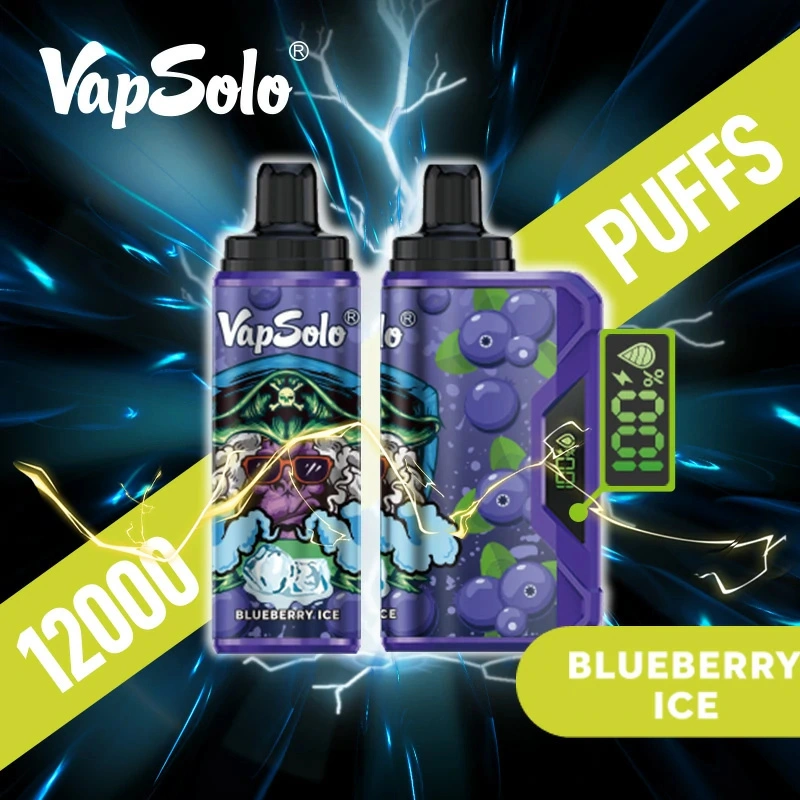 Vapsolo Viking 12000 Puffs LCD Screen Puff 12k Wholesale Disposable Vape Electronic Cigarette Adjustable Airflow