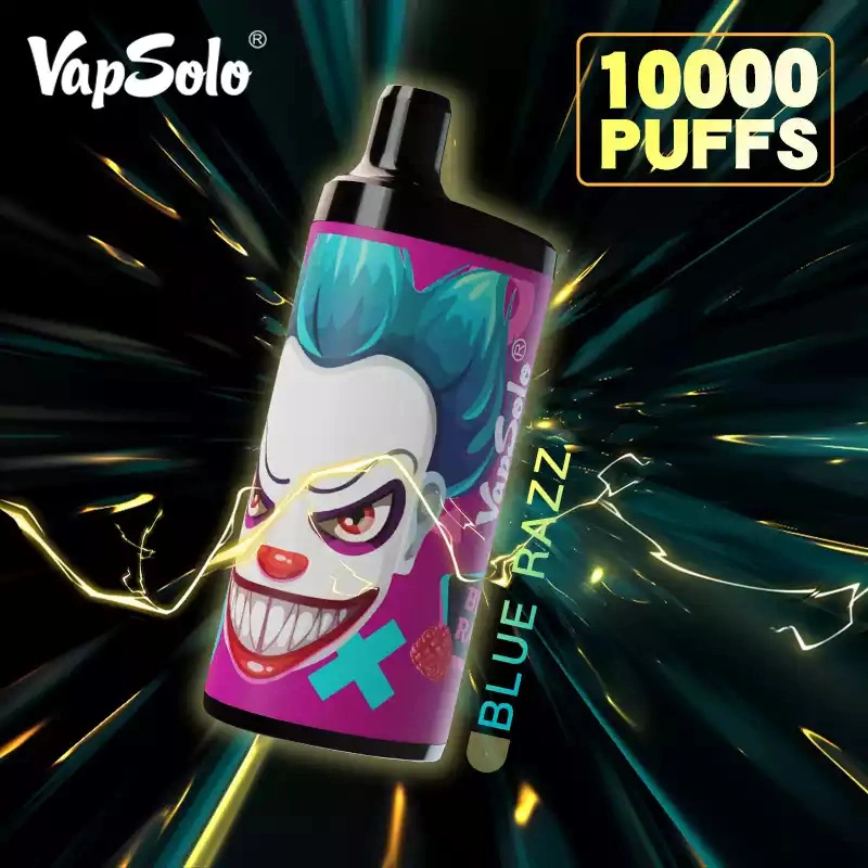 EU Warehouse Vapsolo King 10000 Puffs Disposable Vape Puff 10k Wholesale E Cigarette Adjustable Airflow