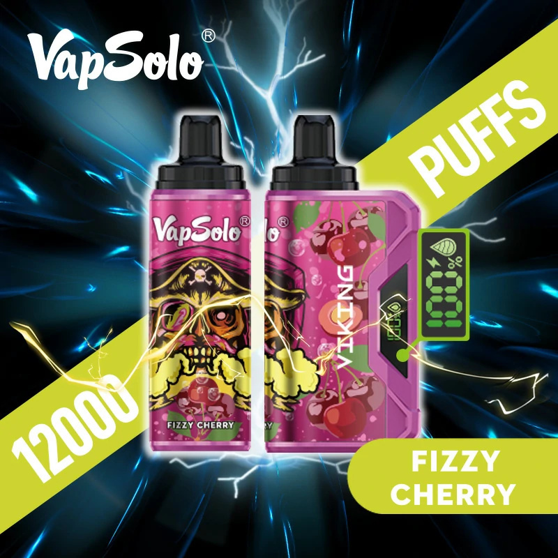Vapsolo Viking 12000 Puffs LCD Screen Puff 12k Wholesale Disposable Vape Electronic Cigarette Adjustable Airflow