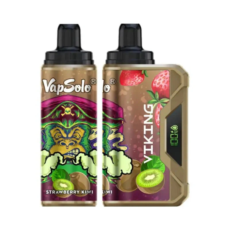 EU Warehouse Vapsolo Viking 12000 Puffs LCD Screen Puff 12k Wholesale Disposable Vape Electronic Cigarette Adjustable Airflow