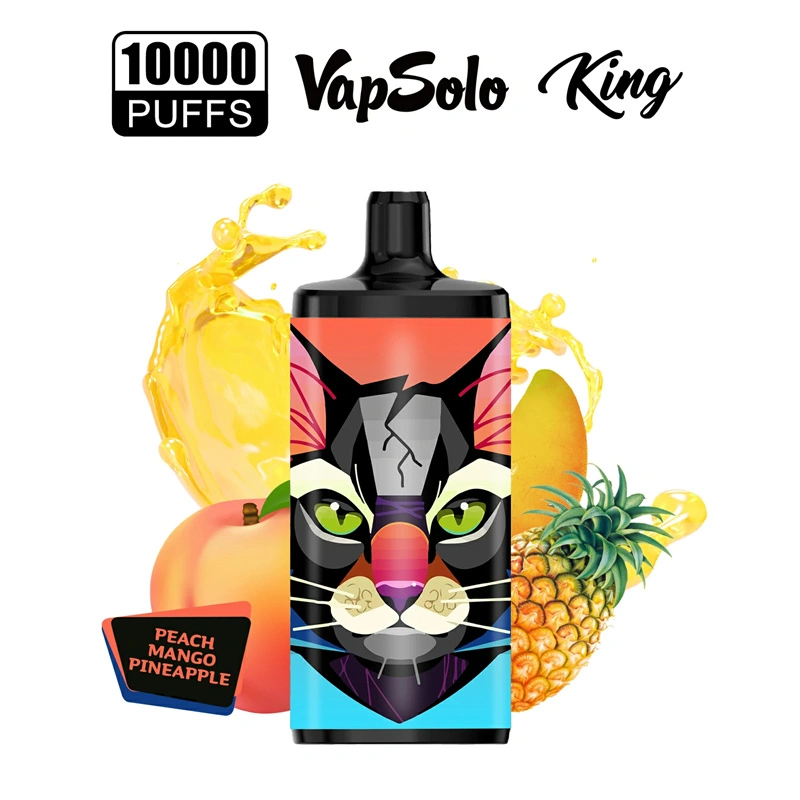 Vapsolo King 10000 Puffs Wholesale Disposable Vape Puff 10k Electronic Cigarette Adjustable Airflow
